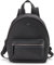 DKNY Women's Everyday Backpack, Black/Silver