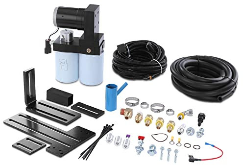 A-Premium Diesel Fuel Lift Pump System Kit Compatible with Dodge Ram 2500 Ram 3500 1998-2004, 5.9L, Diesel, 165 GPH, Replace# TSD08165G