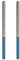 Tuck Point Pin Diamond Bit 7.2mm - MINLAYCUT 2pcs Round Shank Diamond Glitter Bit for Removing Old mortar Grinding/Shaping Masonry,Concrete,Inside Corners