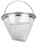 Evvmnaks Coffee Filter Coffee Maker Reusable Stainless Steel 4 Cone Coffee Filters for Ninja Coffee Maker, Accessories