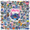 Lilo & Stitch Character Stickers 100PCS Vinyl Stickers for Laptop,Bumper,Skateboard,Water Bottles,Phone,Cartoon Anime Stickers for Kids Teens Adult