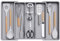 Lifewit Organizador de cajones de Utensilios, Organizador Cubiertos Grande expandible para Cocina, Soporte de Cubiertos Ajustable para Cajon, Organizador cajones Cocina, Plástico, Grande,Gris