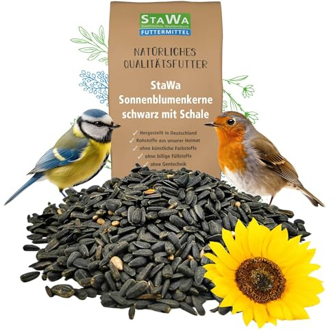 StaWa Sonnenblumenkerne, schwarz, 10 kg