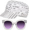KEYIDO Abba Accessories 70er Jahre Disco Silber Pailletten Hut Set 70er Jahre Glam Rock Kostüm glitzernder Hut für Erwachsene Frauen Retro 70er Jahre Motto Tanzparty