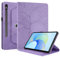 Succtopy Coque pour Samsung Galaxy Tab S10 FE 10.9 2025 SM-X520/X526/X526B/Galaxy Tab S9 FE SM-X510/X516B Étui Support Rotatif à 360 Degrés PU Cuir Housse de Protection avec Porte-Pencil Violet