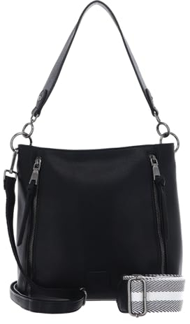 FredsBruder Bestie Midi Beuteltasche schwarz