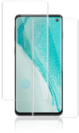 für Samsung Galaxy S10 Schutzfolie,2 Stück für Panzerglas Samsung Galaxy S10 Panzerfolie, Displayfolie für Galaxy S10 Schutzglas, Anti-Kratzen für Samsung S10 Displayschutz,HD-Klar für S10 Glas