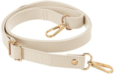 PATIKIL Schulterriemen Leder, Lederhandtaschengurt Ersatz, Verstellbarer Schulter- und Crossbody-Ersatzgurt mit Hardware