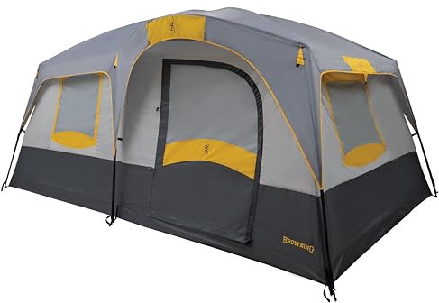Browning Camping Big Horn Zweizimmerzelt - Anthrazit/Grau