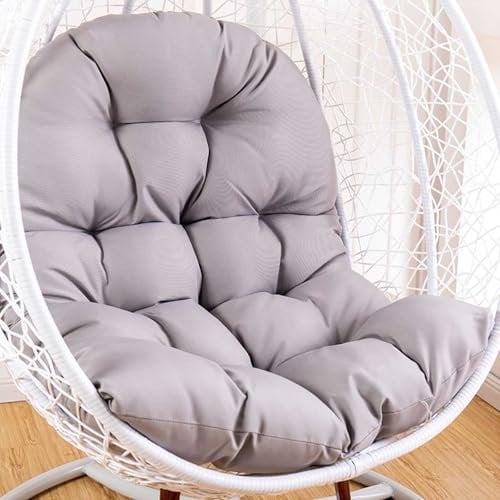 MAYFABD Hängesessel Kissen Polster Bodenkissen Für Schwenksessel Polster Auflage Für Hängeschaukel Sitzauflage Für Hängekorb Schaukel Korb Outdoor Indoor Sitzkissen Ersatz,K,120x80cm