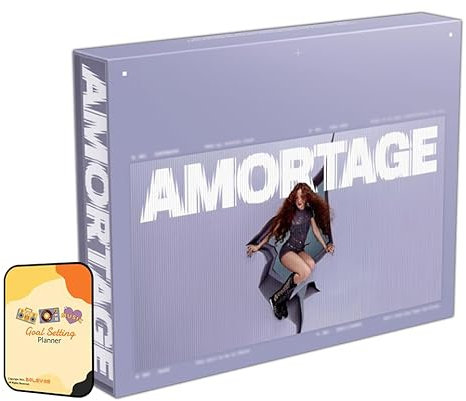 JISOO (BLACKPINK) Album - AMORTAGE PURPLE Ver (DELUXE EDITION)+Pre Order Benefits+BolsVos Exclusive K-POP Giveaways Package