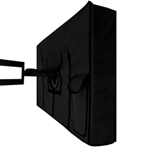 WAJJWI TV Cover Outdoor TV Screen Waterproof Cover Set Cover Television Case TV 22'' To 70'' Inch(50 inch to 52 inch)
