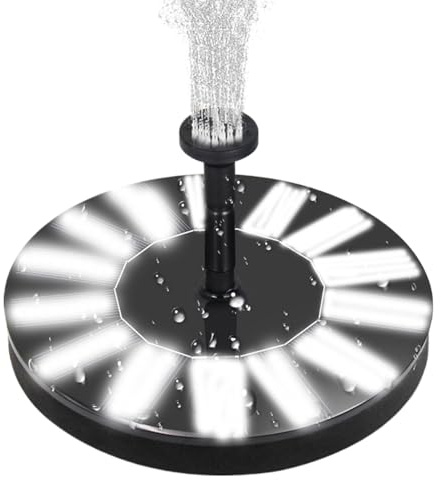 Solar Springbrunnen | Leistungsstarker Solar Wasserspringbrunnen - Automatische Gartendeko für Garten Park Teich Terrasse Balkon