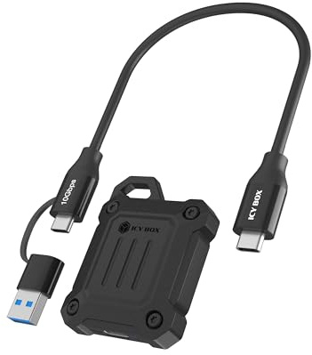 ICY BOX Mini M.2 NVMe SSD (10Gbps) Enclosure for 2230 Size