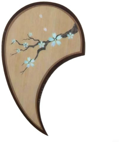 Effizienter Gitarren-Pickguard-Aufkleber für Schalllochschutz und Ästhetik (A)