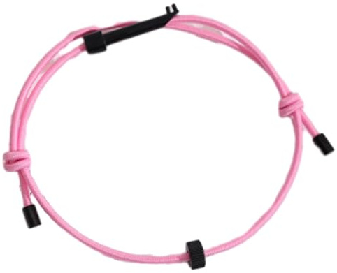 Styeyts Life-Saving Emergency Window Breaker Bracelet, Edc Survival Bracelet, Portable Car Survival Wrist Strap-Survival Bracelet- Emergency Glass Breaker, Self-Rescue Tool Lightweight (Pink)