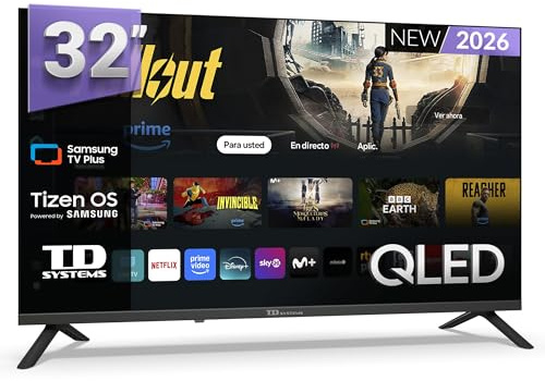 TD Systems - Gama Completa de televisores y Smart TV Test 1 (1, Smart TV QLED, 32 QLED)