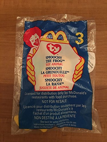 Ty Teenie Beanie - Smoochy the Frog 1999 McDonalds Happy Meal by Teenie Beanies - 2000