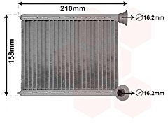 VAN WEZEL 43006629 Scambiatore calore per riscaldamento abitacolo Radiatore Riscaldamento Radiatore riscaldamento Scambiatore calore per riscaldamento abitacolo