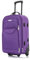FLYMAX Extra große, mittelgroße Kabine, leicht, weiche Koffer auf Rädern, erweiterbar, violett, 55X35X20, Koffer