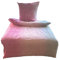 Bettwäsche Baumwolle Seersucker Farbverlauf pink grau 2tlg. 4tlg. 135x200 80x80 Set 2 TLG