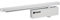 THIRARD - Ferme-porte automatique hydraulique Design force 3, bras coulissant, blanc