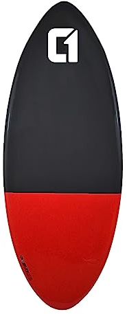 Circle One Skimboard EPS Epoxy Fiberglas, 132 cm, Rot
