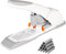 Amazon Basics Pinzatrice per uso intensivo, 120 pagine, Argento