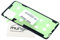 Klebefilm Akkudeckel für Samsung Original für Samsung Galaxy Note 10 Lite (N770F) Dichtung Kleber Adhesive mit mungoo Displayputztuch