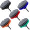 Lucywey Power Drill Hand Drill Whetstone Universal Lawn Mower Blade Drill Cuts Sharpener 5 Pcs,for Garden,Courtyard,Kitchen