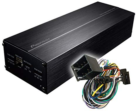 MEDIADOX Auto/KFZ Plug & Play Upgrade Verstärker/Endstufe + Kabel Set GM-D1004 von Pioneer kompatibel mit BMW