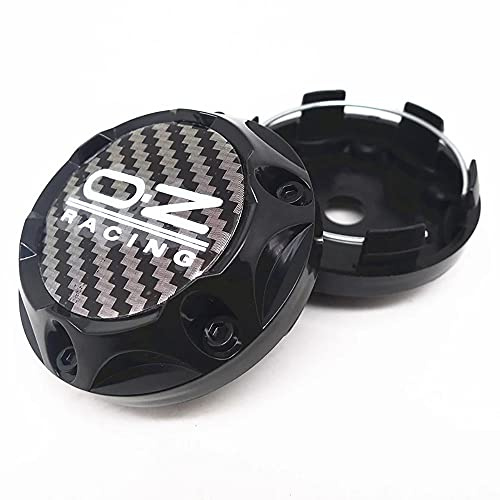 DBFDAQ 4 Stück Radkappen Radnabenkappen Aufkleber, für OZ Racing O.Z 62mm 68mm Auto Nabenkappen Zierkappen Emblem Zubehör Accessoires with Logo