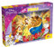 Lisciani – DISNEY – Die Schöne und das Biest – Maxi-Puzzle 108 Teile – 2-in-1-Puzzle – doppelseitig mit Malrücken – für Kinder ab 4 Jahren – Marker zum Ausmalen enthalten