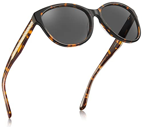CARFIA Verspiegelte Damen Sonnenbrille Polarisierte UV400 Frauen Brille