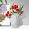 Herz Vase Anatomisches Aesthetic Deko: Herzvase Kleine Vase Kreatives Vasenharzmaterial Weiß Anatomisches Blumentopf, Anatomische Herzstatue Pflanzer Dekorativ Für Mittelstücke Tabellenschmuck Vasen
