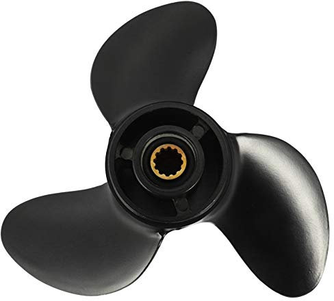 Wresetly Außenborder Propeller 7,8 x 9 mm für / Mercury Mariner 4-6 PS 369B645181 / 48-812951A02 3 Klingen