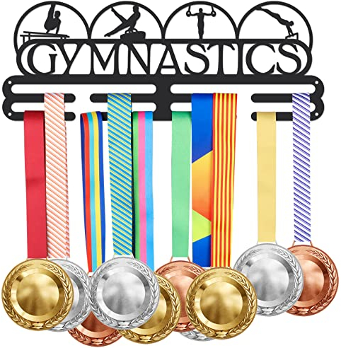 SUPERDANT Turnmedaillenhalter Für Männer Medaillen Aufbewahrung Sport Medaillen Halter Wandmontage Medaillenhalter Trophäenhalter Auszeichnungen Wandbehang Geschenke für Sportler Kinder