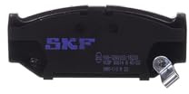 SKF Scheibenbremse Bremsbelag VKBP 80614 A - 4er Set - Position Vorderachse Höhe 77 mm Länge 134 mm Breite 83 mm Dicke 15,5 mm - OE Qualität