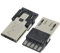 PENGLIN Lot de 20 connecteurs USB standard Micro Port mâle à souder Micro USB 5 broches mâle Adaptateur de rechange pour alimentation USB DIY