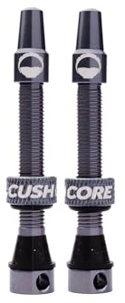 Cushcore Tubeless-Ventil – 55 mm (Paar) – Titan