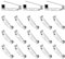 Lot de 120 Épingles à Nourrice Argentées - 20 mm - Épingles de Sûreté en Métal pour Broches, Badges, Corsages