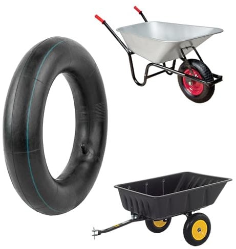 KCT 4.80 4.00-8 Straight Valve Stem Wheelbarrow Inner Tube For Carts, Trucks and Sack Barrows