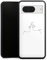 Premium Silikon Hülle kompatibel mit Google Pixel 8 Handyhülle schwarz Case Kussmund Line Art Liebe