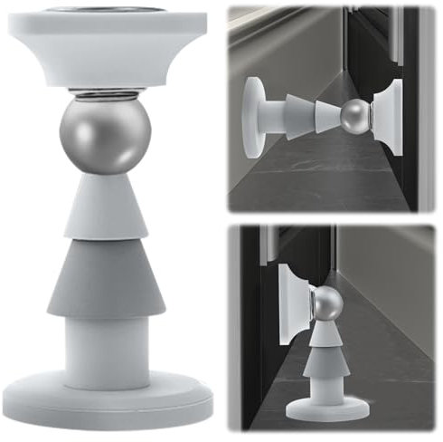 SPHERETRON Türstopper Magnetisch Magnetischer Türstopper Door Stopper Magnet Türhalter Silikon Türhalter Türmagnet Türstoppers Boden Magnet Tür Magnet Türhalters für Schlafzimmer Badezimmer (B)