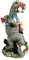 Hilai Dinosaur Statue Garden Dinosaur Eating Gnomes Statues Decoration Garden Ornaments for Patio Yard S, Garden Statue