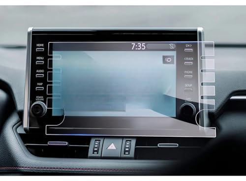 Navi Displayschutzfolie Auto-Navigations-Displayschutz Aus Gehärtetem Glas Für RAV4 2020–2022 Navi Schutzfolie