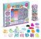Bandai - Rainbow Loom Beadmoji Deluxe - Elastic Bracelet and Bead Making Set - Craft - Contains 2200 Elastic Bands, 340 Patterned Beads - Children's Toy Age 7+ - CD0124