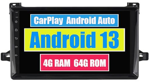 RoverOne Car Stereo CarPlay Head Unit for Toyota Prius XW50 2015 2016 2017 2018 2019 2020 Android Auto Touch Screen Sat Navi Bluetooth WiFi Radio Player