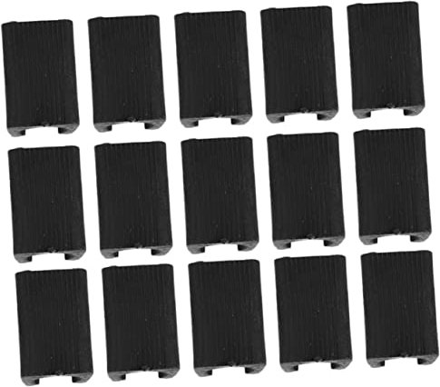 WOONEKY 50stücke Stuhlfußabdeckungen Stuhlbein Bodenschoner U-Form Möbel Fußkappen Stuhlfußschoner Stuhlfußkappen Stuhlgleiter Stuhlfußclip Stuhlfußklemme Stuhlbeinabdeckungen
