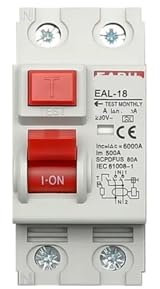 SHMKBDPF Interruttore differenziale di Sicurezza Interruttore magnetotermico differenziale elettromagnetico 2P 10/30mA Tipo A(30mA,2P 50A)